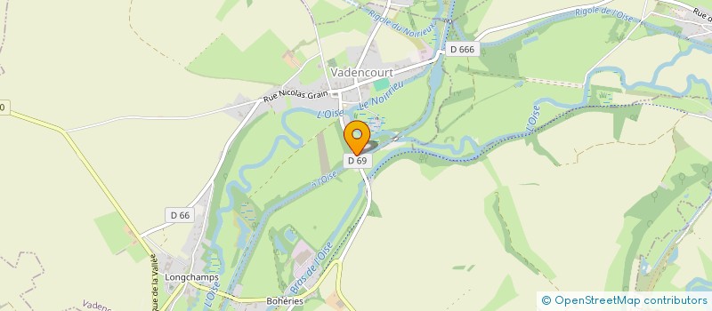 localisation de l'entreprise MONSIEUR SEBASTIEN QUIRICONI  VADENCOURT