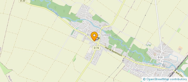 localisation de l'entreprise MONSIEUR SEBASTIEN RAACH  BOULT-SUR-SUIPPE