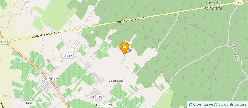 localisation de l'entreprise MONSIEUR SEBASTIEN RABAUD à LORIGNAC