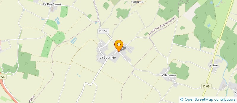 localisation de l'entreprise MONSIEUR SEBASTIEN RABOUINT à LOURESSE-ROCHEMENIER