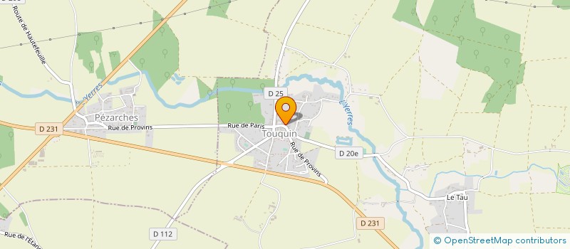 localisation de l'entreprise MONSIEUR SEBASTIEN RADI  TOUQUIN