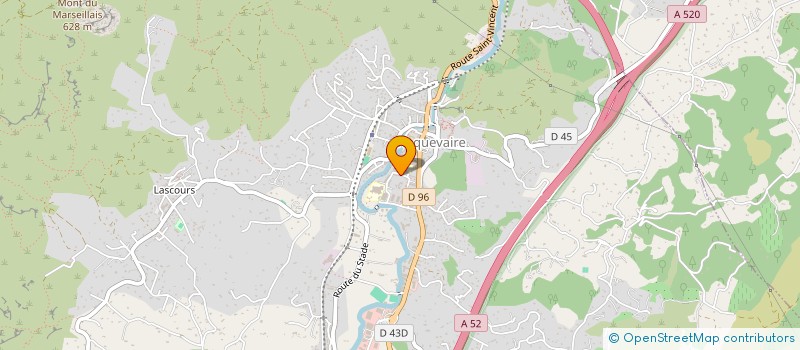 localisation de l'entreprise MONSIEUR SEBASTIEN RAFFAELLY  ROQUEVAIRE