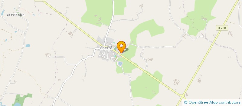 localisation de l'entreprise MONSIEUR SEBASTIEN RAGUENEAU  LES HAUTS-D'ANJOU