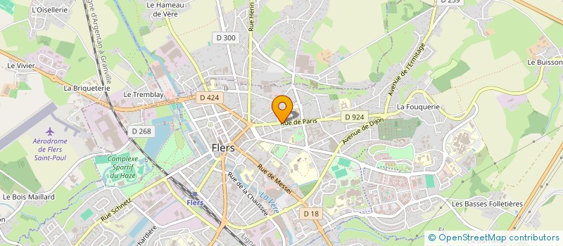 localisation de l'entreprise MONSIEUR SEBASTIEN RALU à FLERS