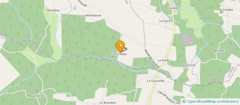 localisation de l'entreprise MONSIEUR SEBASTIEN RAMBEAU  MONTGUYON