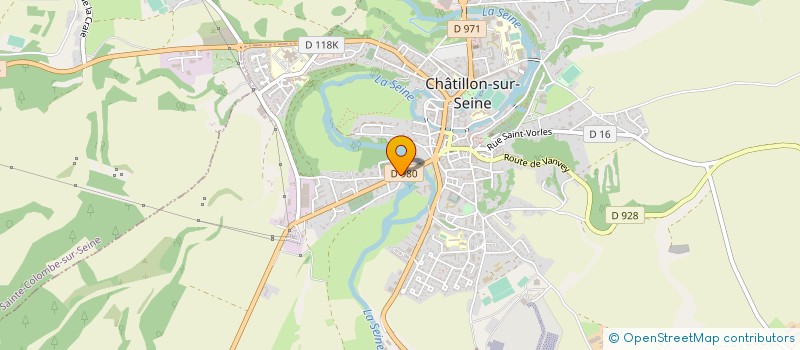 localisation de l'entreprise MONSIEUR SEBASTIEN RAMELET à CHATILLON-SUR-SEINE