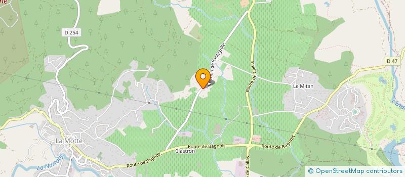 localisation de l'entreprise MONSIEUR SEBASTIEN RAMELLA à LA MOTTE