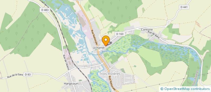 localisation de l'entreprise MONSIEUR SEBASTIEN RAMET  CANTIGNY