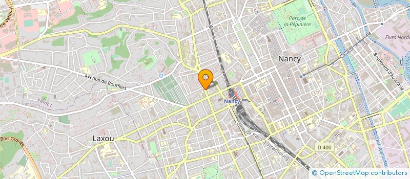 localisation de l'entreprise MONSIEUR SEBASTIEN RAMIREZ  NANCY