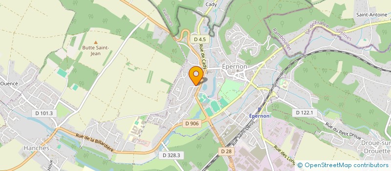 localisation de l'entreprise MONSIEUR SEBASTIEN RAMOLET à EPERNON