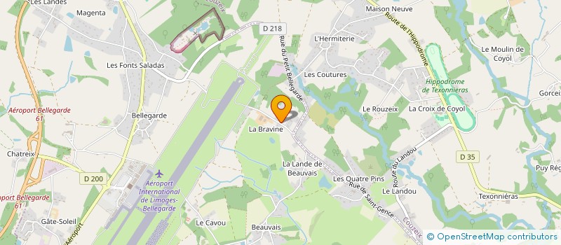 localisation de l'entreprise MONSIEUR SEBASTIEN RAMOS à LIMOGES