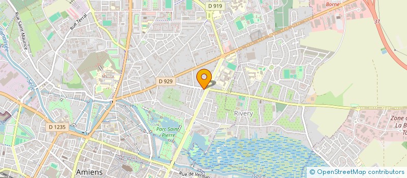 localisation de l'entreprise MONSIEUR SEBASTIEN RANOUILLE à AMIENS