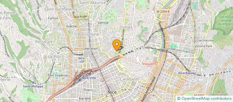 localisation de l'entreprise MONSIEUR SEBASTIEN RANTRUA à NICE