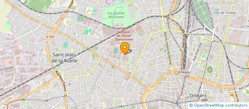 localisation de l'entreprise MONSIEUR SEBASTIEN RASCHIERO  ORLEANS