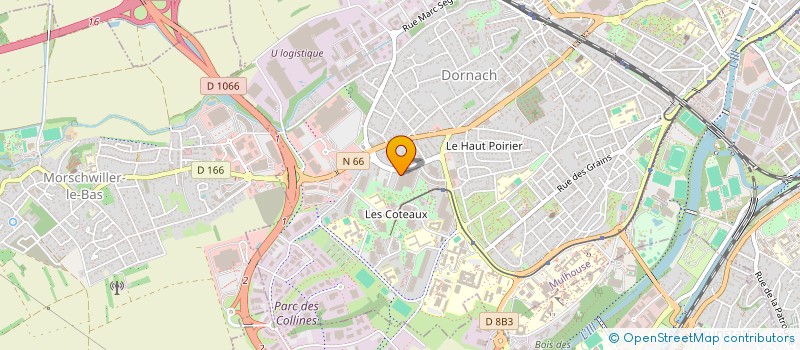 localisation de l'entreprise MONSIEUR SEBASTIEN RATEL  MULHOUSE