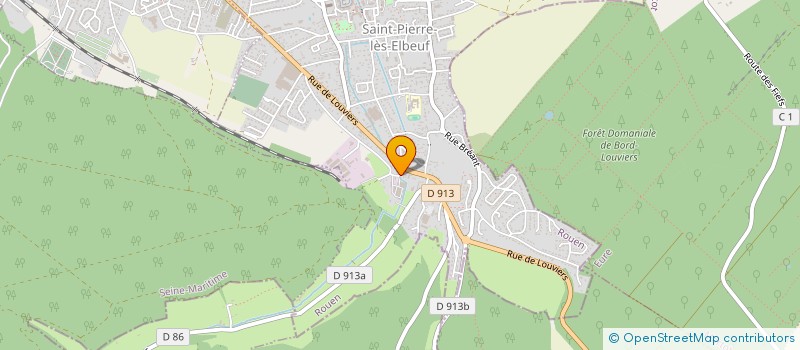 localisation de l'entreprise MONSIEUR SEBASTIEN RATEL  SAINT-PIERRE-LES-ELBEUF