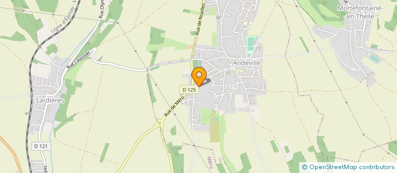 localisation de l'entreprise MONSIEUR SEBASTIEN RATSIANDAVANA  ANDEVILLE