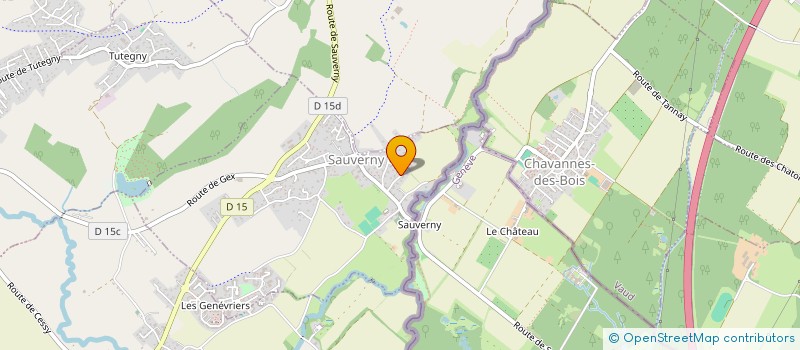 localisation de l'entreprise MONSIEUR SEBASTIEN RAUCH  SAUVERNY