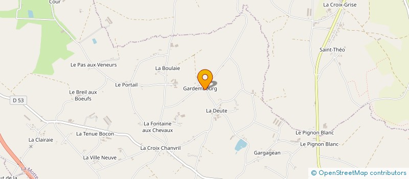 localisation de l'entreprise MONSIEUR SEBASTIEN RAULT  LA MOTTE