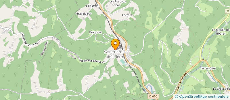 localisation de l'entreprise MONSIEUR SEBASTIEN RAUZET à CAMPAGNAC-LES-QUERCY