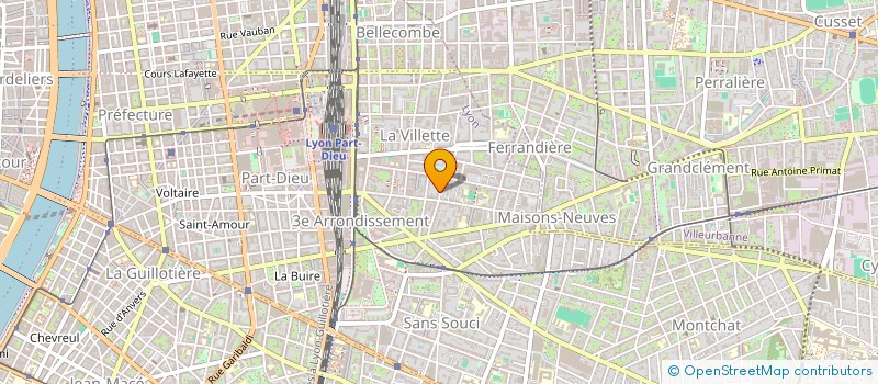 localisation de l'entreprise MONSIEUR SEBASTIEN RAVEZ  SATHONAY-VILLAGE