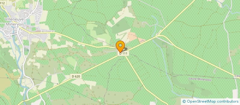 localisation de l'entreprise MONSIEUR SEBASTIEN RAYMOND  VILLENEUVE-MINERVOIS