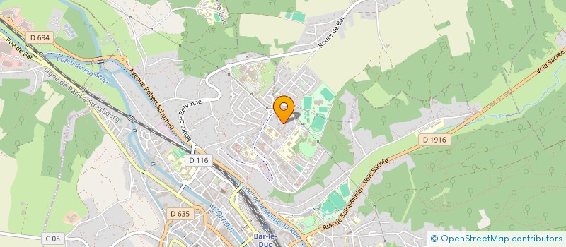 localisation de l'entreprise MONSIEUR SEBASTIEN REBOURS à BAR-LE-DUC