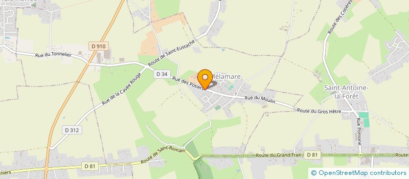 localisation de l'entreprise MONSIEUR SEBASTIEN REBOUT  MELAMARE