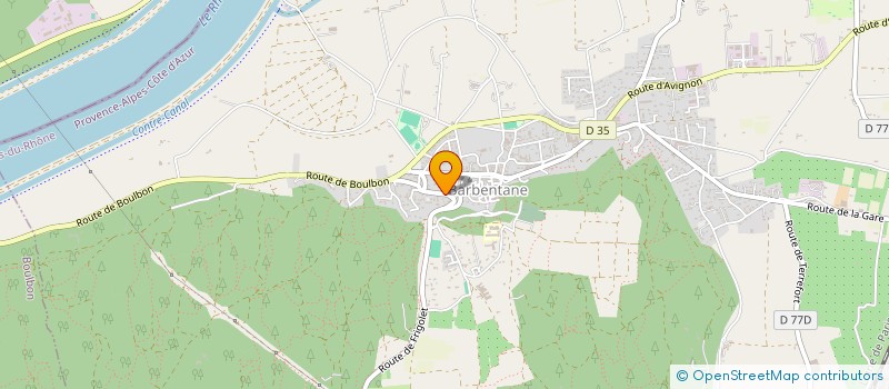 localisation de l'entreprise MONSIEUR SEBASTIEN REDOLFI  BARBENTANE