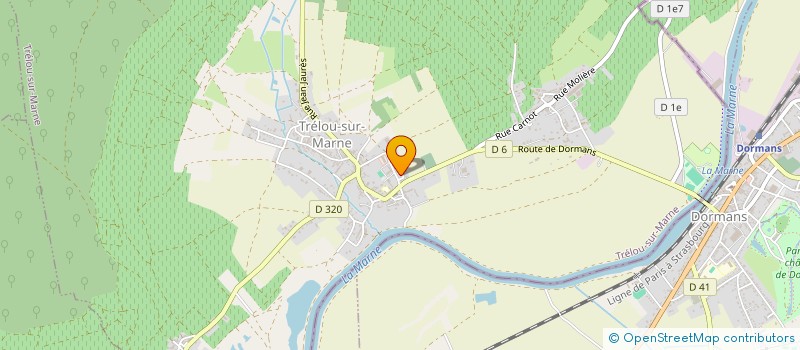 localisation de l'entreprise MONSIEUR SEBASTIEN REGIMBART à TRELOU-SUR-MARNE