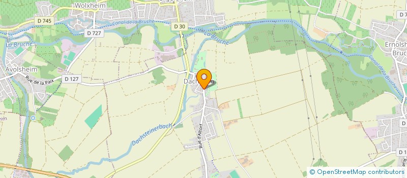 localisation de l'entreprise MONSIEUR SEBASTIEN REHM  WOLXHEIM