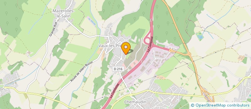 localisation de l'entreprise MONSIEUR SEBASTIEN REIS  FRAISANS