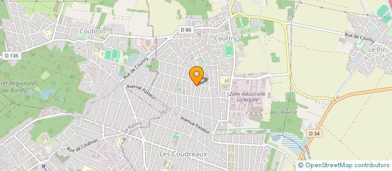 localisation de l'entreprise MONSIEUR SEBASTIEN REIS à COURTRY