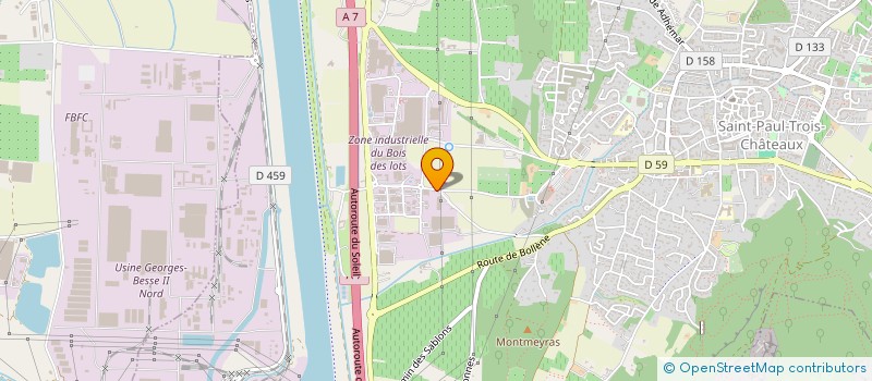 localisation de l'entreprise MONSIEUR SEBASTIEN REMACLE  SAINT-PAUL-TROIS-CHATEAUX