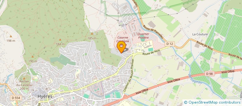 localisation de l'entreprise MONSIEUR SEBASTIEN REMINIAC à HYERES