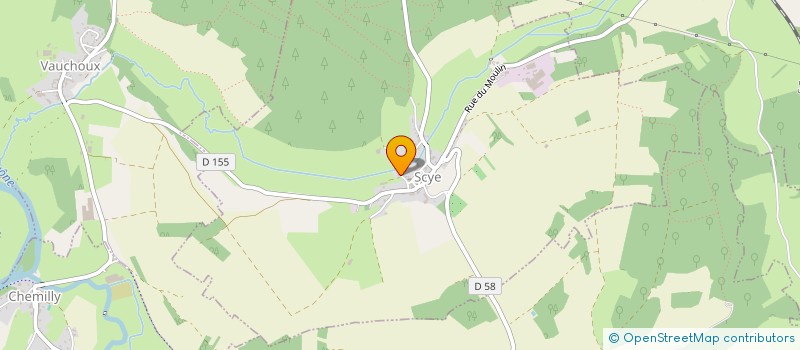 localisation de l'entreprise MONSIEUR SEBASTIEN REMOND  SCYE