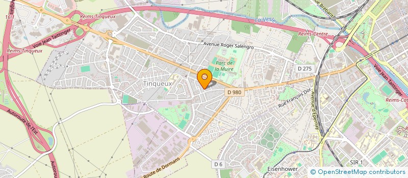 localisation de l'entreprise MONSIEUR SEBASTIEN RENARD  TINQUEUX