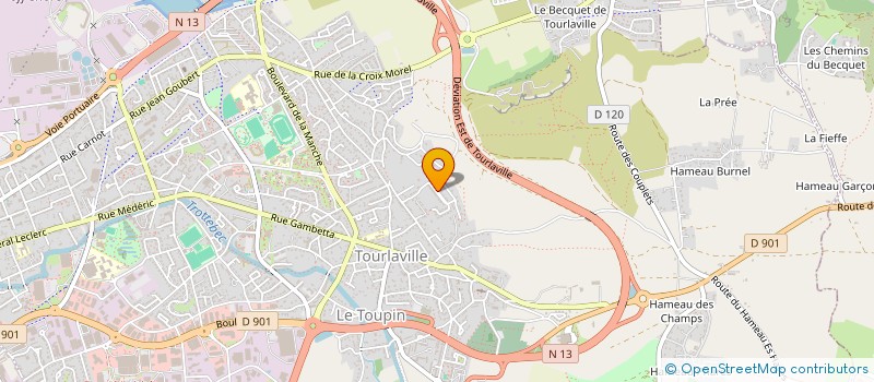 localisation de l'entreprise MONSIEUR SEBASTIEN RENAUD  CHERBOURG-EN-COTENTIN