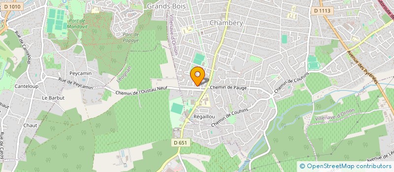 localisation de l'entreprise MONSIEUR SEBASTIEN RENAULT  VILLENAVE-D'ORNON