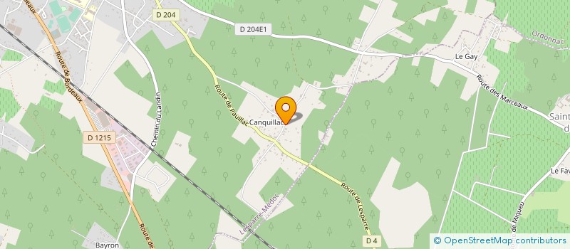 localisation de l'entreprise MONSIEUR SEBASTIEN RENOM  LESPARRE-MEDOC