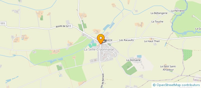 localisation de l'entreprise MONSIEUR SEBASTIEN RENOUARD  LA SELLE-CRAONNAISE