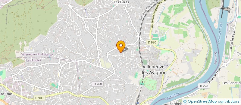 localisation de l'entreprise MONSIEUR SEBASTIEN REVEL à VILLENEUVE-LES-AVIGNON