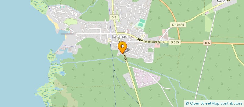 localisation de l'entreprise MONSIEUR SEBASTIEN REVEL  SAUMOS