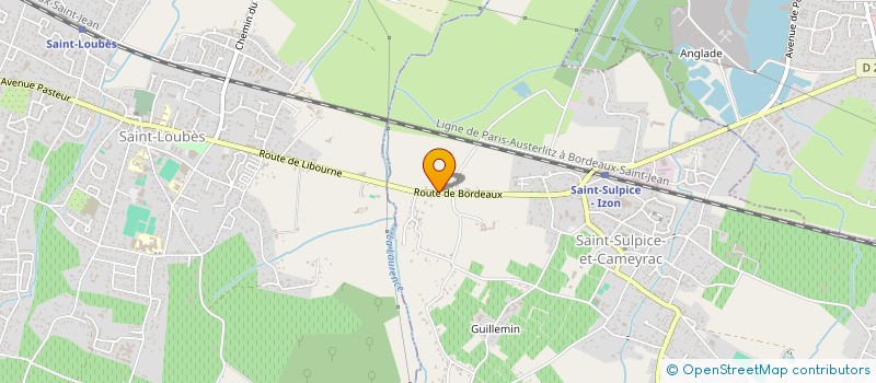 localisation de l'entreprise MONSIEUR SEBASTIEN REY  SAINT-SULPICE-ET-CAMEYRAC