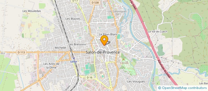 localisation de l'entreprise MONSIEUR SEBASTIEN REY à SALON-DE-PROVENCE