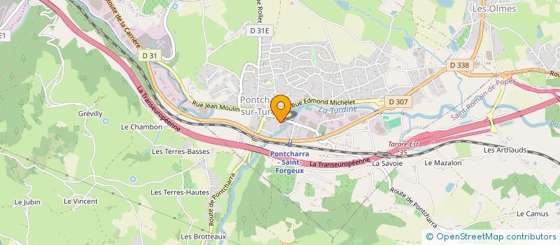 localisation de l'entreprise MONSIEUR SEBASTIEN REYNARD  VINDRY-SUR-TURDINE