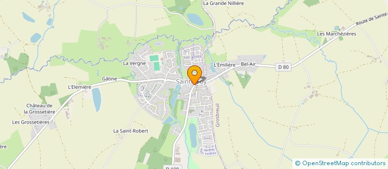 localisation de l'entreprise MONSIEUR SEBASTIEN RIAND à SAINTE-FOY