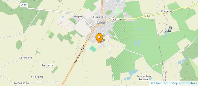 localisation de l'entreprise MONSIEUR SEBASTIEN RIANT  SAMBIN