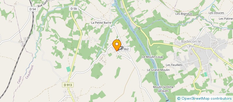 localisation de l'entreprise MONSIEUR SEBASTIEN RIAUTET à CEAULMONT