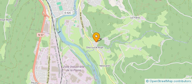 localisation de l'entreprise MONSIEUR SEBASTIEN RIBEIRO  ELOYES